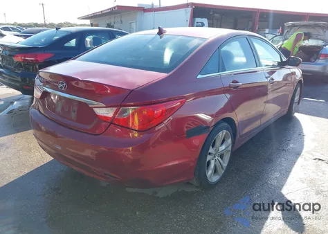 2011 Hyundai Sonata Gls from USA, damaged, VIN 5NPEB4ACXBH057408